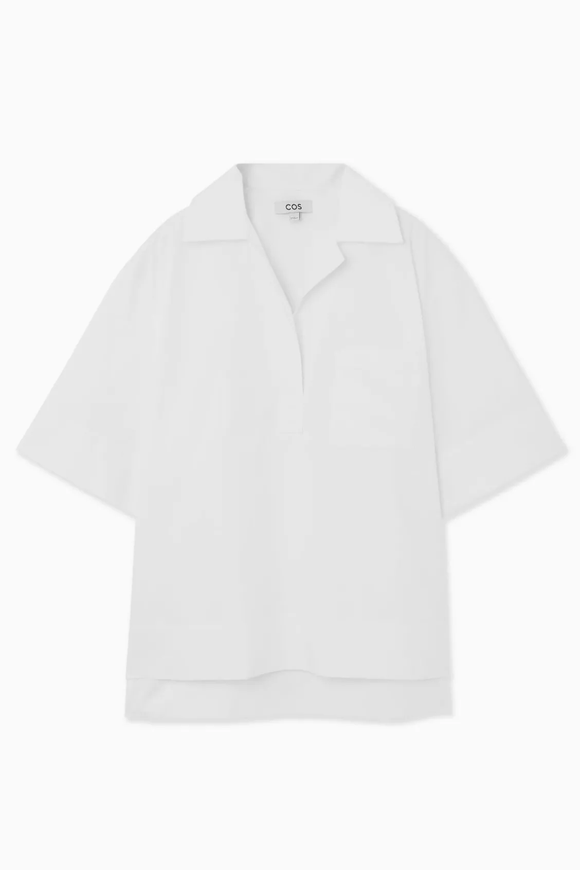 COS SHORT-SLEEVED RESORT SHIRT-Women Shirts & Blouses | Tops