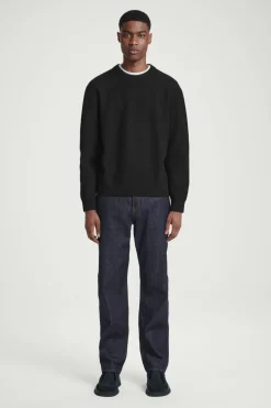 COS SIGNATURE RAW SELVEDGE STRAIGHT-LEG JEANS- Jeans | Pants