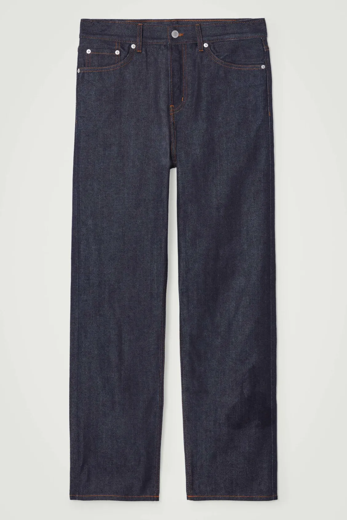 COS SIGNATURE RAW SELVEDGE STRAIGHT-LEG JEANS- Jeans | Pants