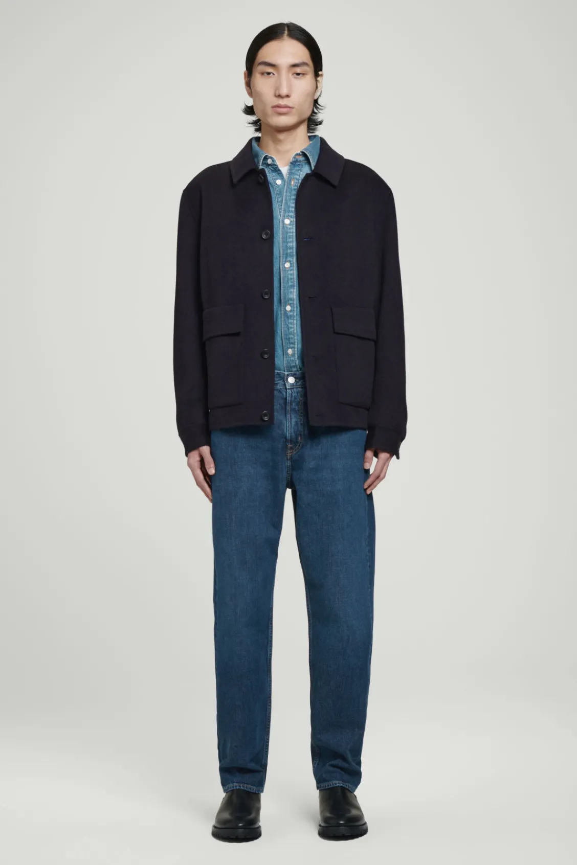 COS SIGNATURE STRAIGHT-LEG JEANS- Jeans | Pants