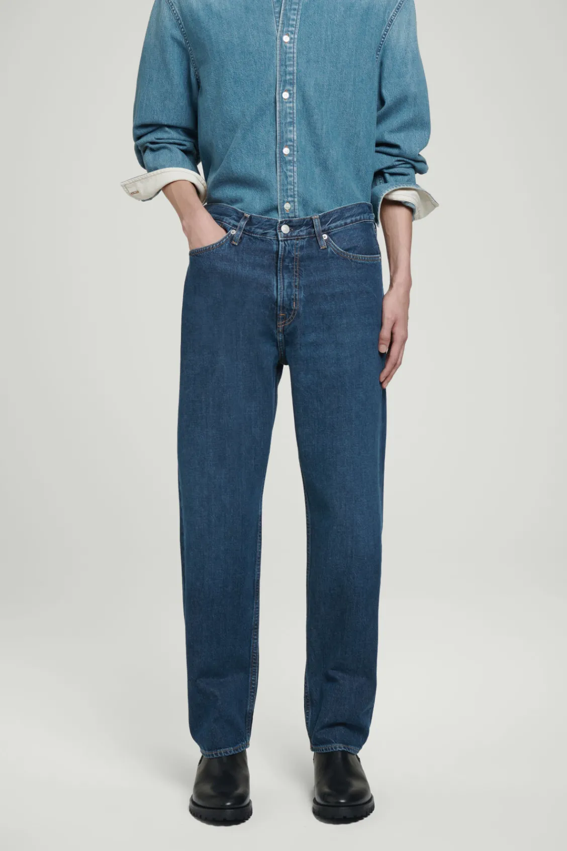 COS SIGNATURE STRAIGHT-LEG JEANS- Jeans | Pants