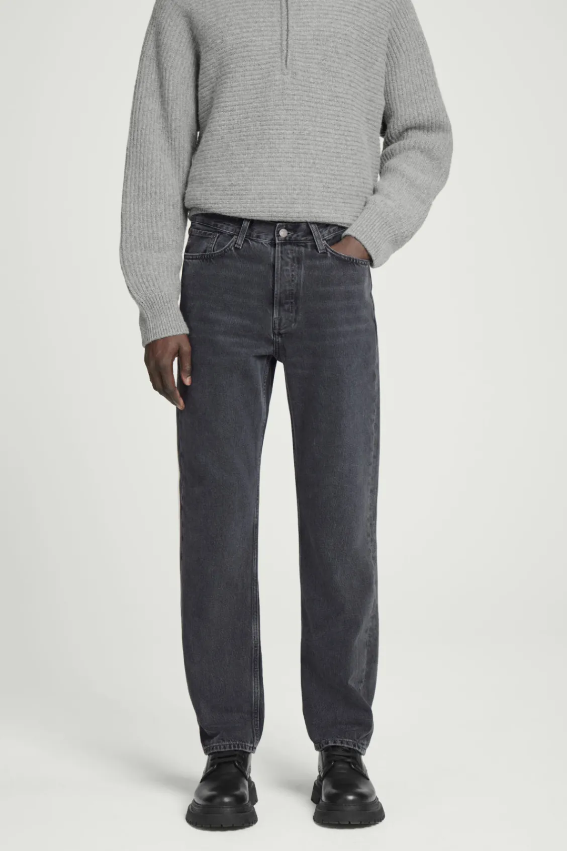 COS SIGNATURE STRAIGHT-LEG JEANS- Jeans | Pants
