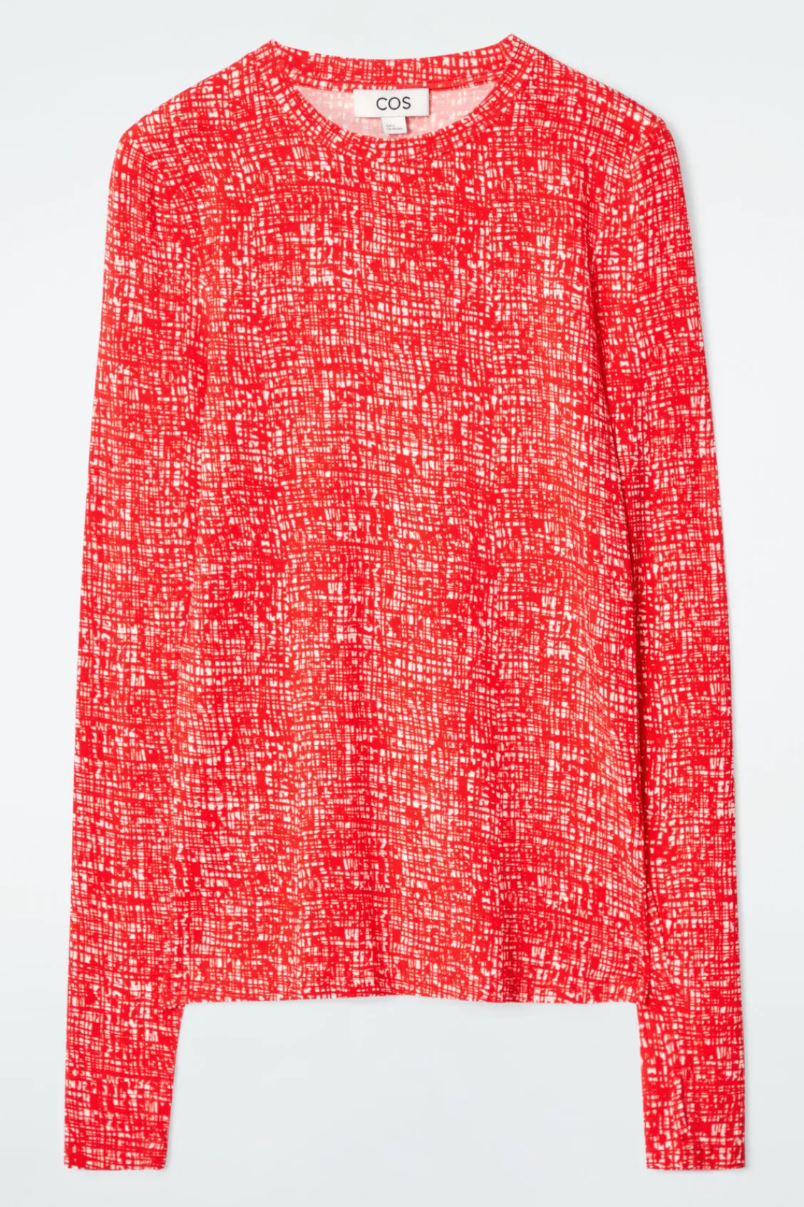 COS SLIM LONG-SLEEVE TOP-Women Tops