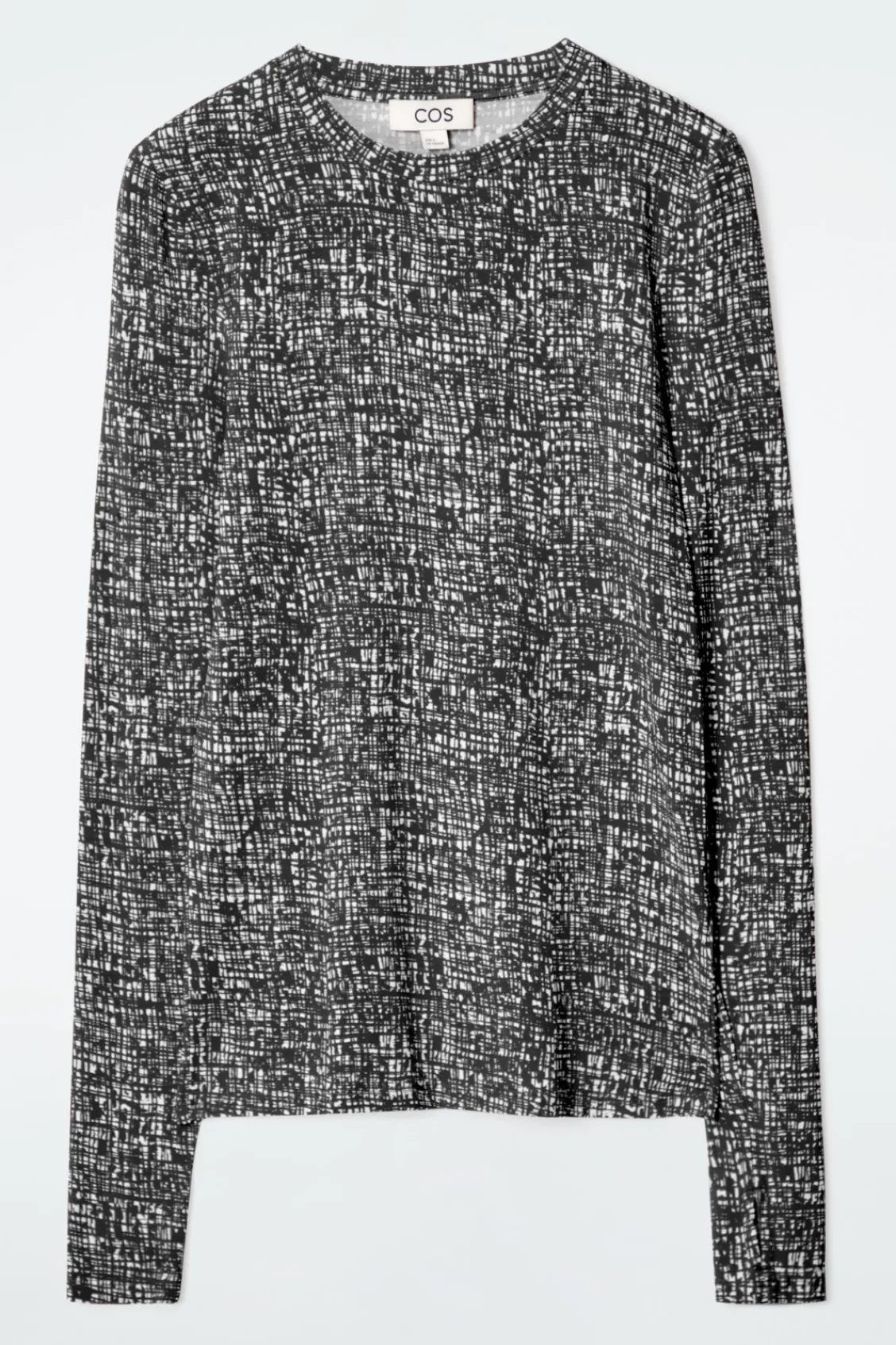 COS SLIM LONG-SLEEVE TOP-Women Tops