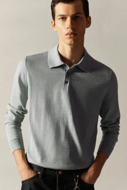 COS SLIM MERINO WOOL POLO SHIRT- Polo Shirts | Sweaters & Cardigans