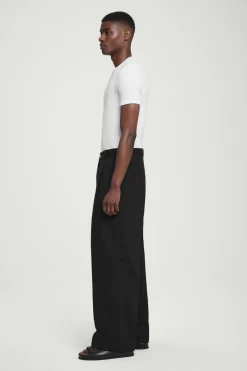 COS SLIM RIBBED COTTON T-SHIRT- T-Shirts