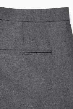 COS SLIM TAILORED WOOL PANTS-Women Pants