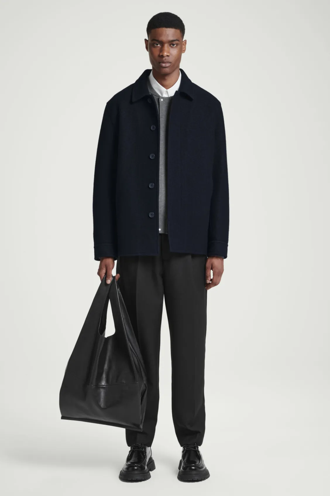 COS SLOUCHY TOTE - LEATHER- Bags & Wallets