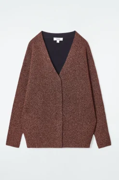 COS SPARKLY MERINO WOOL CARDIGAN-Women Sweaters & Cardigans