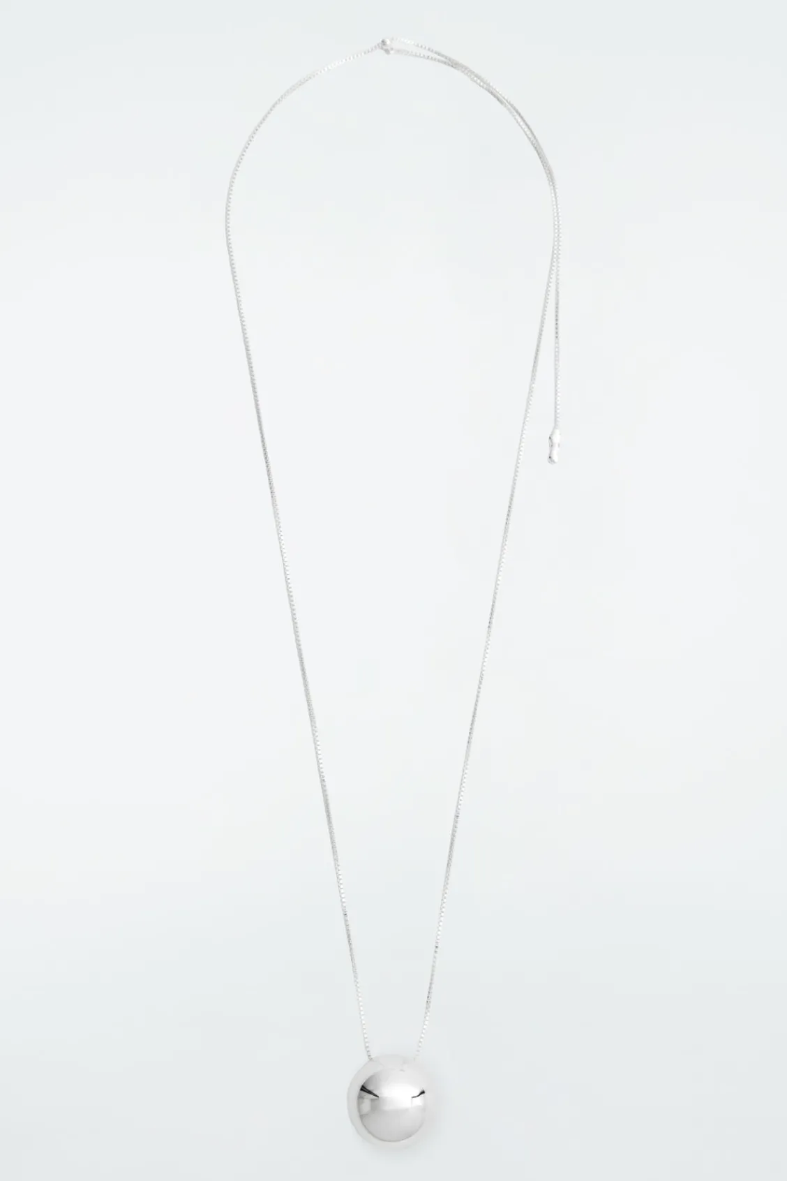 COS SPHERICAL PENDANT CHAIN NECKLACE-Women Jewelry