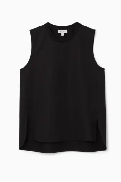 COS SPLIT-HEM TANK TOP-Women T-Shirts | Tops