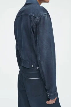 COS SPRAYED-DENIM JACKET-Women Coats & Jackets