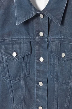 COS SPRAYED-DENIM JACKET-Women Coats & Jackets