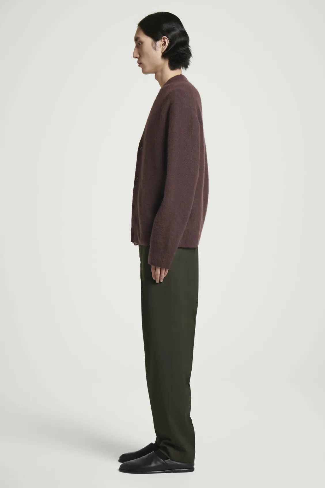 COS STRAIGHT-LEG WOOL PANTS - REGULAR- Pants
