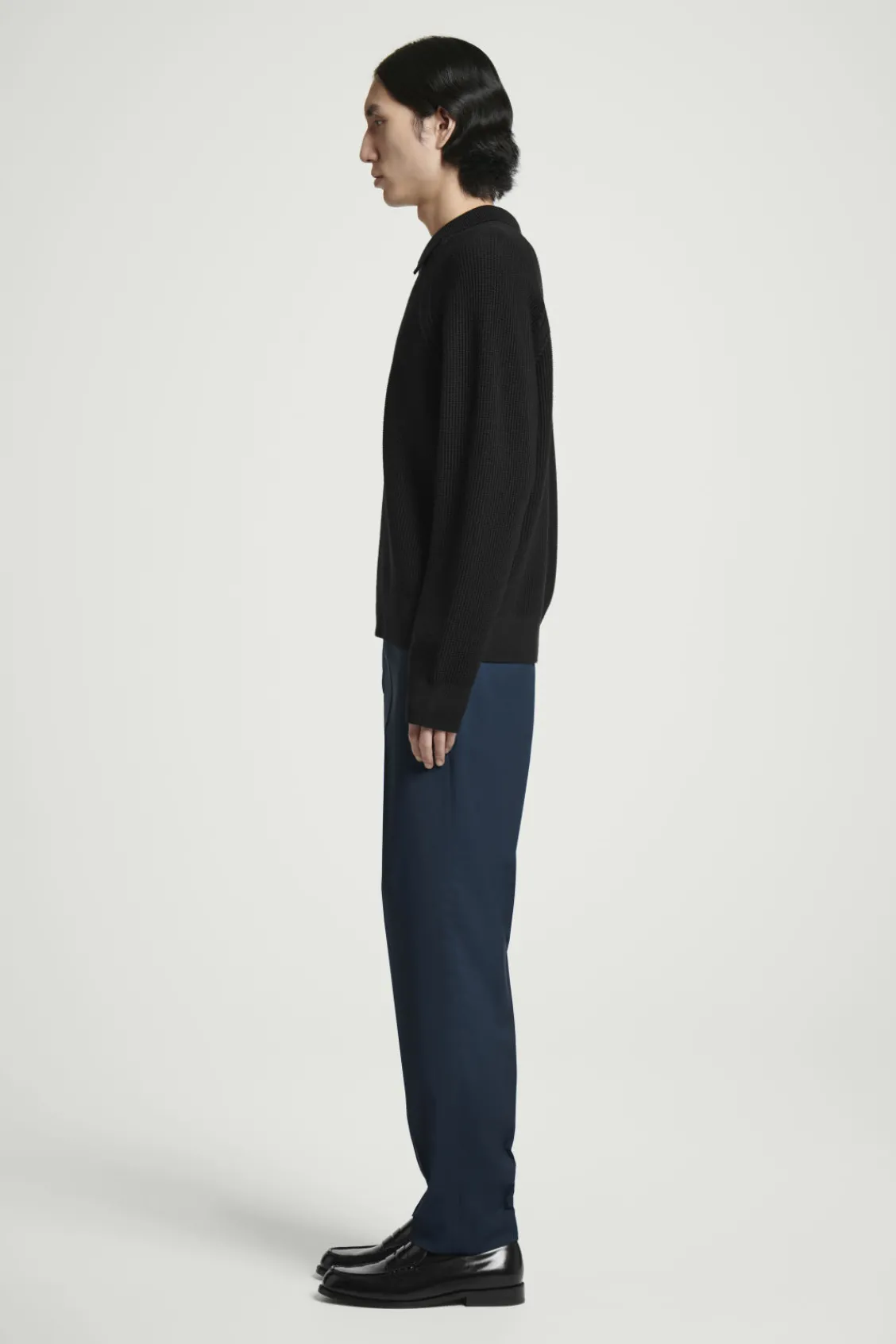 COS STRAIGHT-LEG WOOL PANTS - REGULAR- Pants