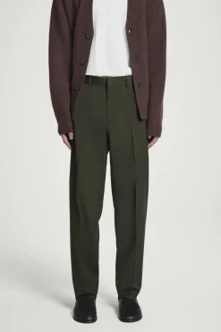 COS STRAIGHT-LEG WOOL PANTS - REGULAR- Pants