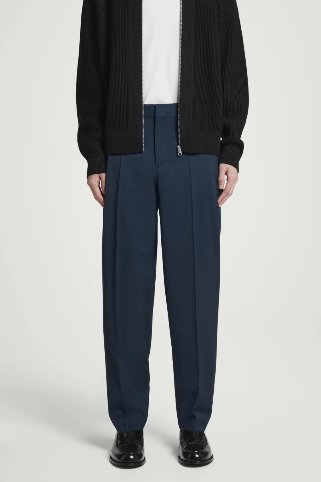 COS STRAIGHT-LEG WOOL PANTS - REGULAR- Pants
