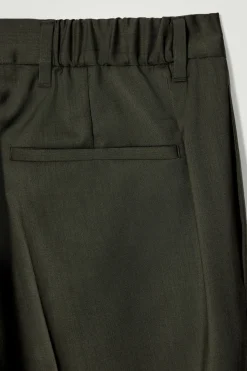 COS STRAIGHT-LEG WOOL PANTS - REGULAR- Pants