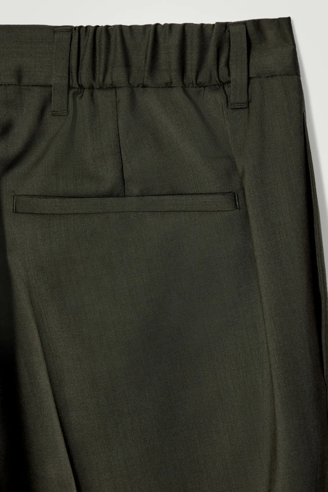 COS STRAIGHT-LEG WOOL PANTS - REGULAR- Pants