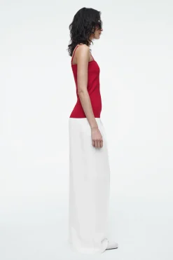 COS STRAPPY RIB-KNIT BANDEAU-Women Tops | Sweaters & Cardigans
