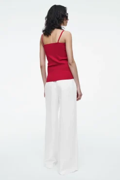 COS STRAPPY RIB-KNIT BANDEAU-Women Tops | Sweaters & Cardigans