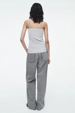 COS STRAPPY RIB-KNIT BANDEAU-Women Tops | Sweaters & Cardigans