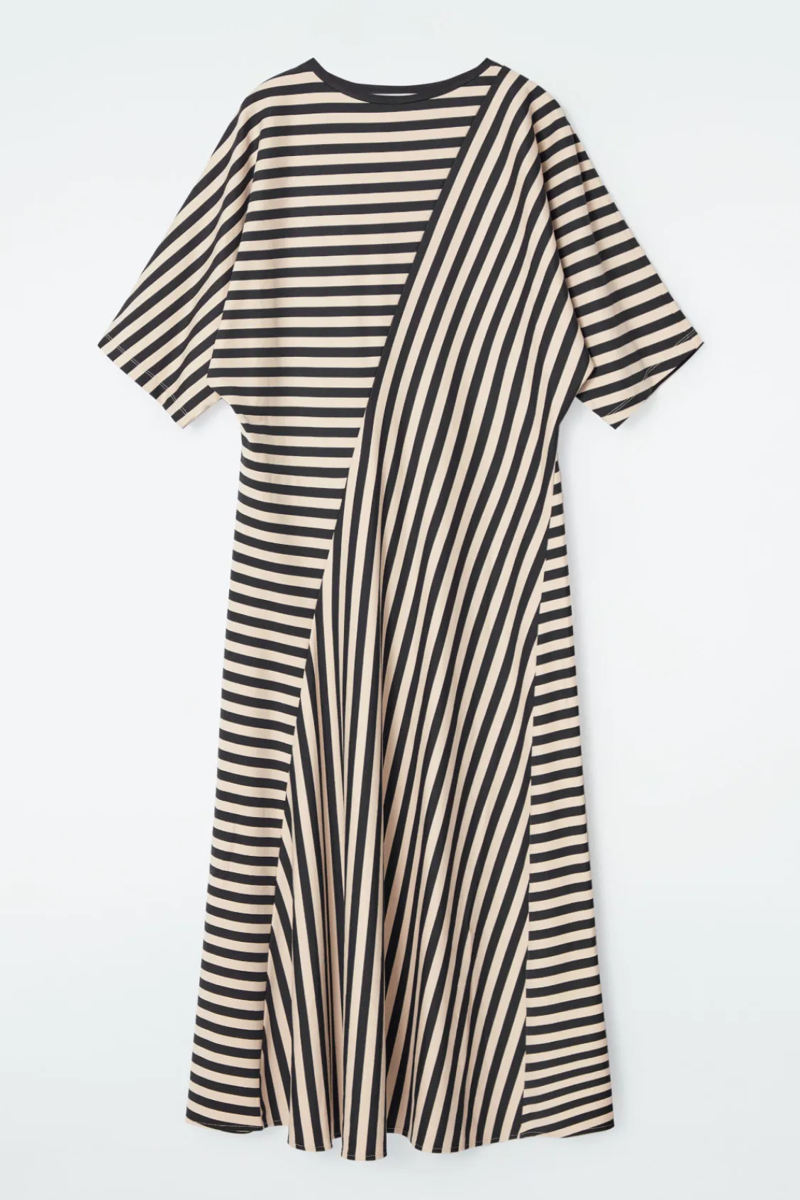 COS STRIPED JERSEY MIDI DRESS-Women Dresses & Jumpsuits