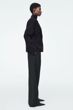 COS TAILORED DOUBLE-FACED WOOL JACKET-Women Coats & Jackets