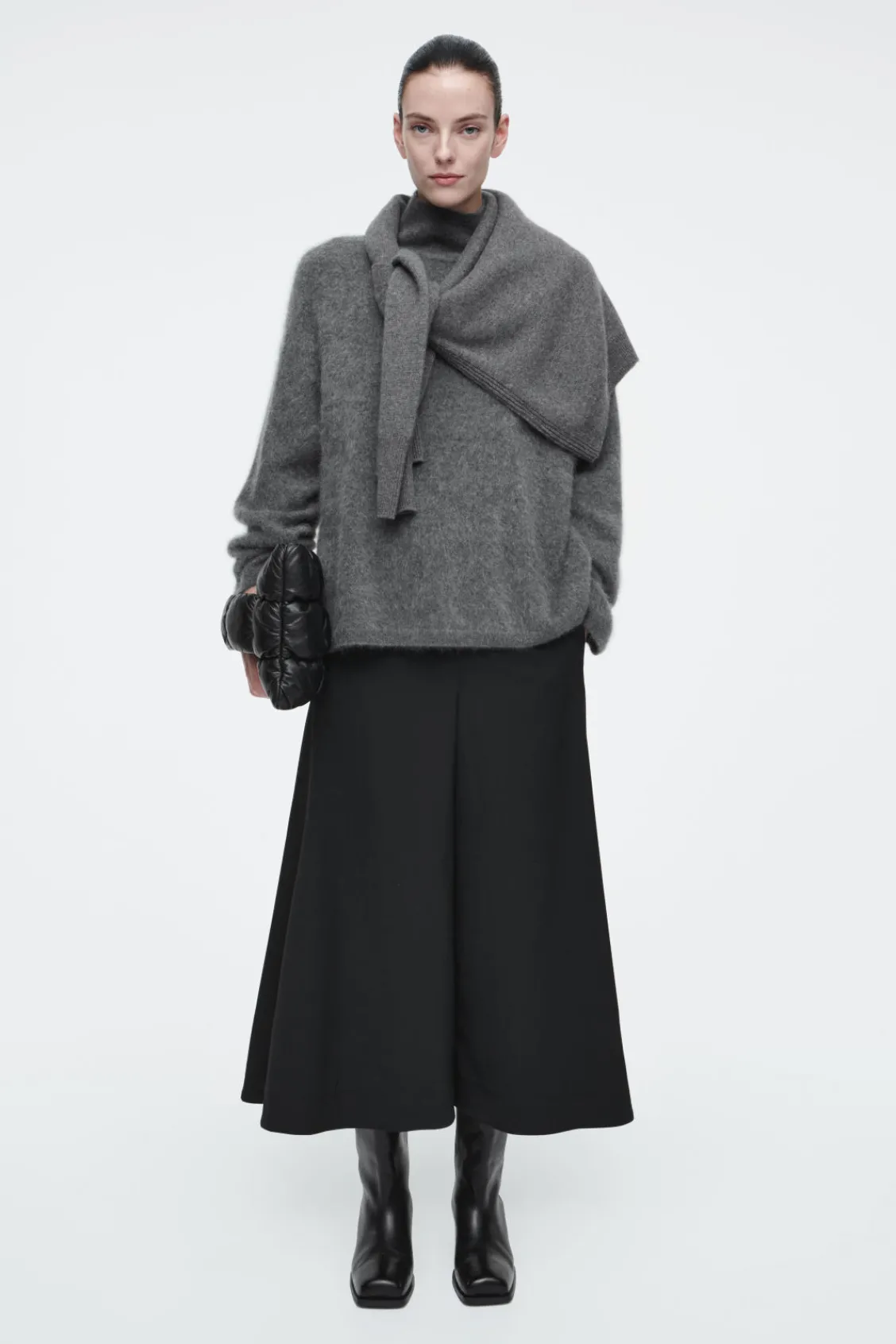 COS TAILORED TWILL CULOTTES-Women Pants