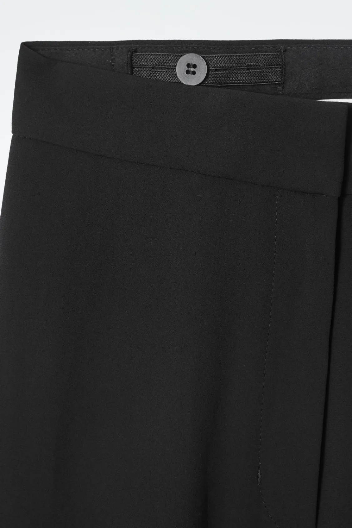 COS TAILORED WOOL WIDE-LEG PANTS-Women Pants