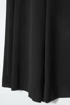 COS TAILORED WOOL WIDE-LEG PANTS-Women Pants