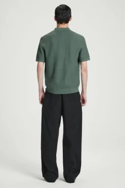 COS TEXTURED KNITTED POLO SHIRT- Polo Shirts | Sweaters & Cardigans