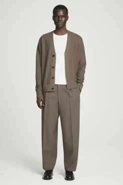 COS TEXTURED MERINO WOOL CARDIGAN- Sweaters & Cardigans