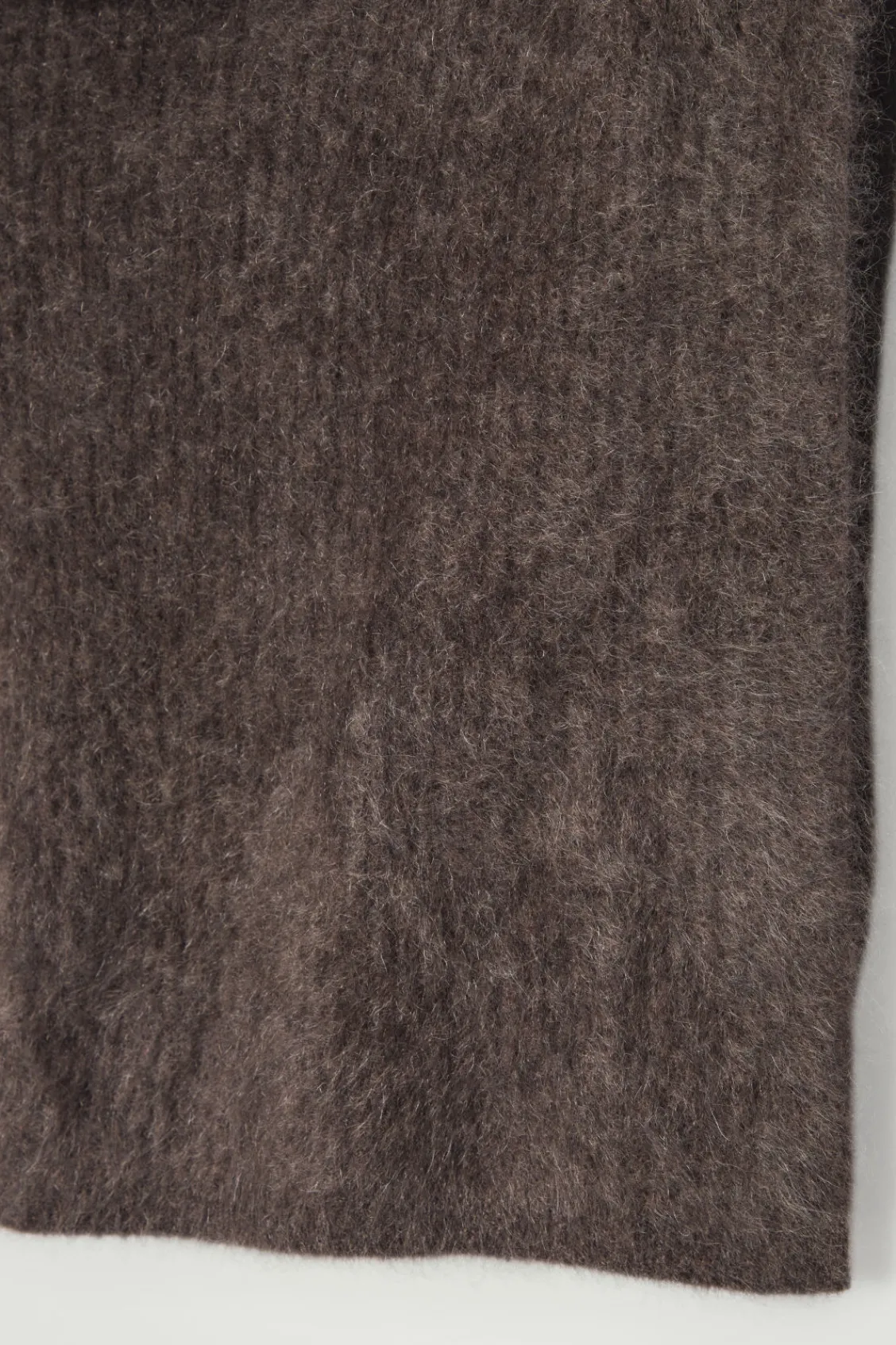 COS THE BRUSHED-CASHMERE FUNNEL NECK WARMER- Hats & Scarves | Cashmere