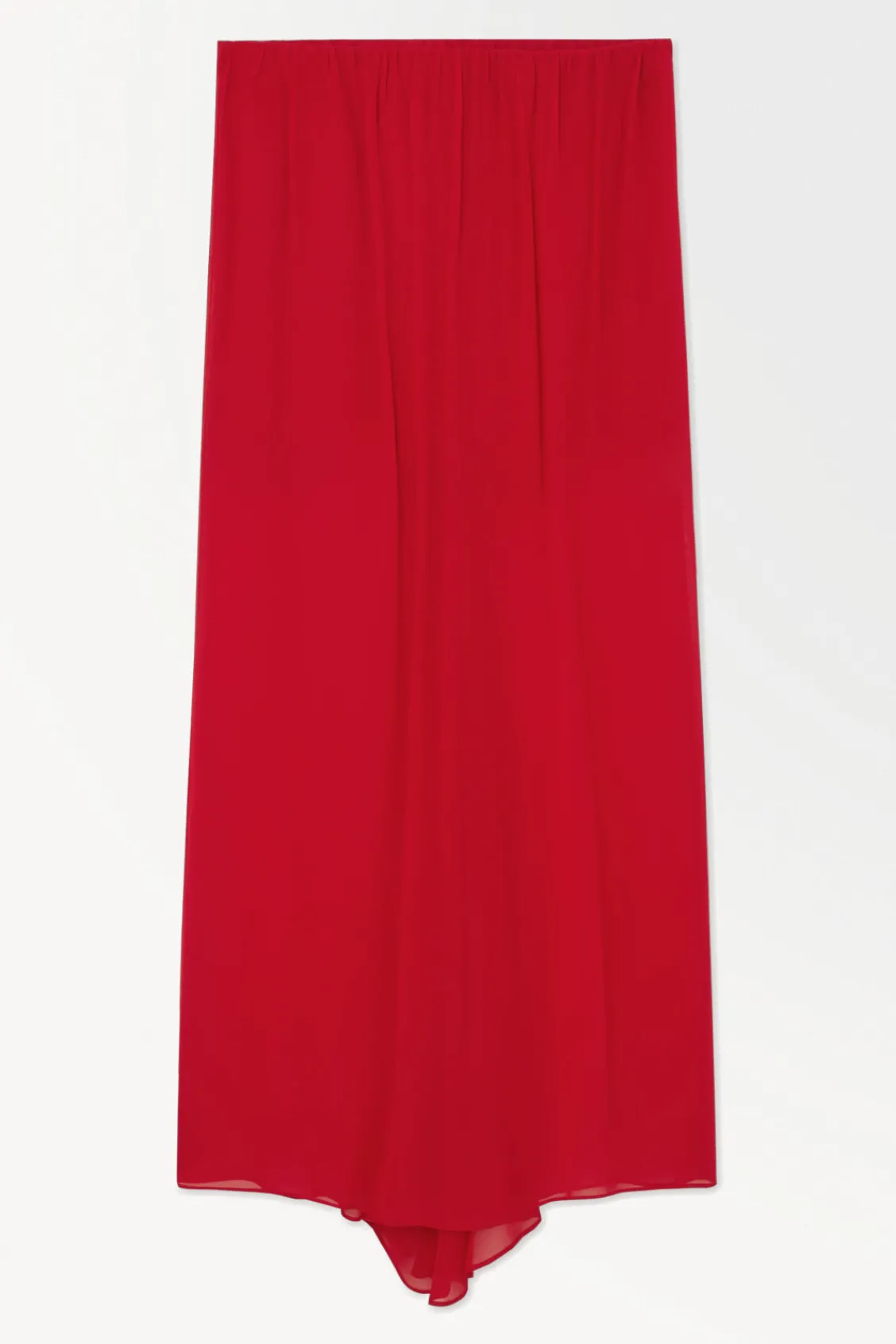 COS THE CRINKLED SILK-CHIFFON MAXI SKIRT-Women Skirts