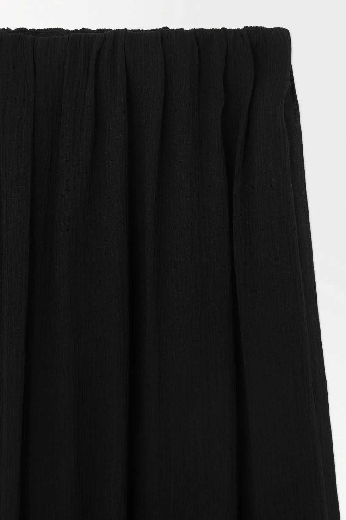 COS THE CRINKLED SILK-CHIFFON MAXI SKIRT-Women Skirts