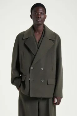 COS THE DOUBLE-BREASTED PEA COAT- Coats & Jackets