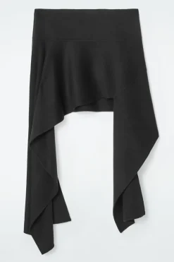 COS THE DOUBLE-FACED ASYMMETRIC SKIRT-Women Skirts