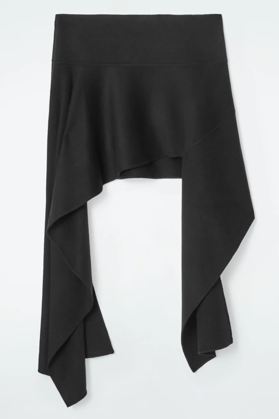 COS THE DOUBLE-FACED ASYMMETRIC SKIRT-Women Skirts