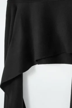 COS THE DOUBLE-FACED ASYMMETRIC SKIRT-Women Skirts