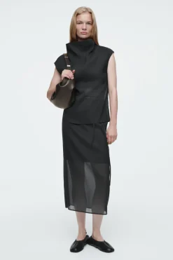 COS THE DRAPED CROSSBODY - LEATHER-Women Bags