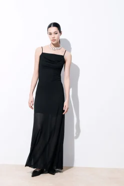 COS THE DRAPED JERSEY BODYSUIT-Women Tops
