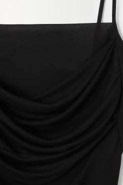 COS THE DRAPED JERSEY BODYSUIT-Women Tops