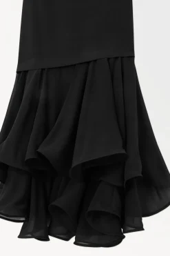 COS THE FISHTAIL BANDEAU MAXI DRESS-Women Dresses & Jumpsuits