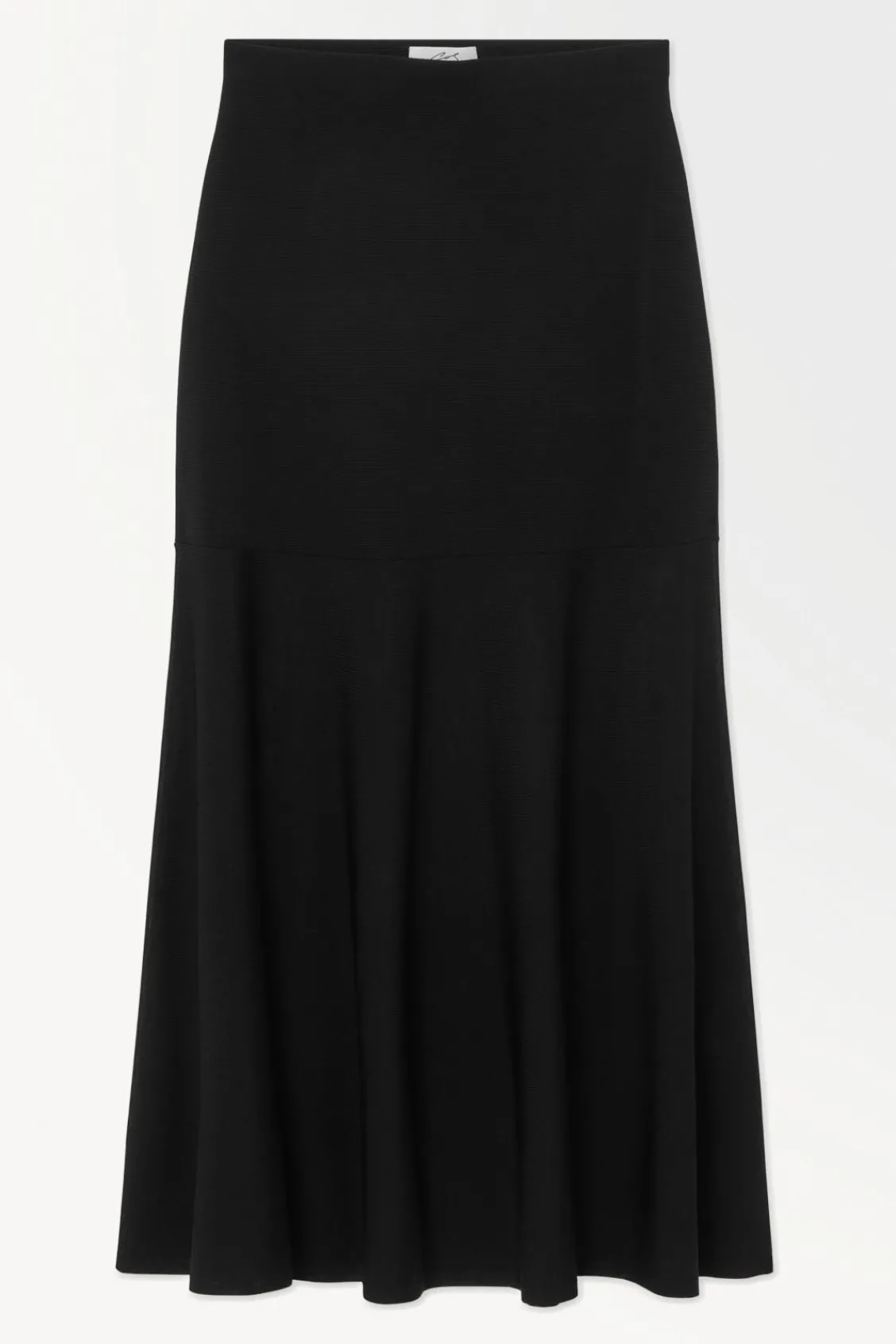 COS THE FLARED KNITTED MAXI SKIRT-Women Skirts | Sweaters & Cardigans