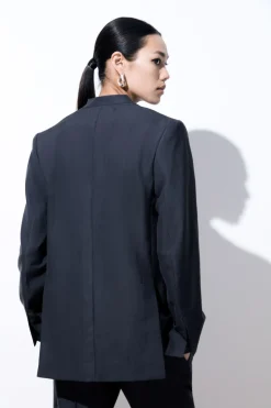 COS THE FOLDED-LAPEL WOOL BLAZER-Women Coats & Jackets
