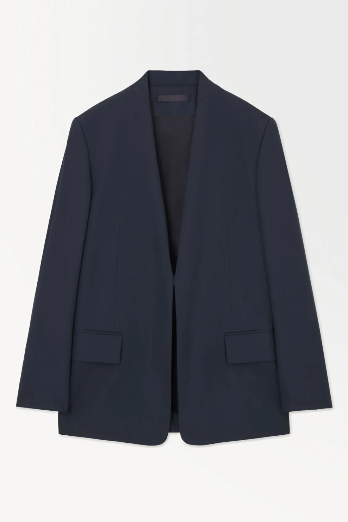 COS THE FOLDED-LAPEL WOOL BLAZER-Women Coats & Jackets