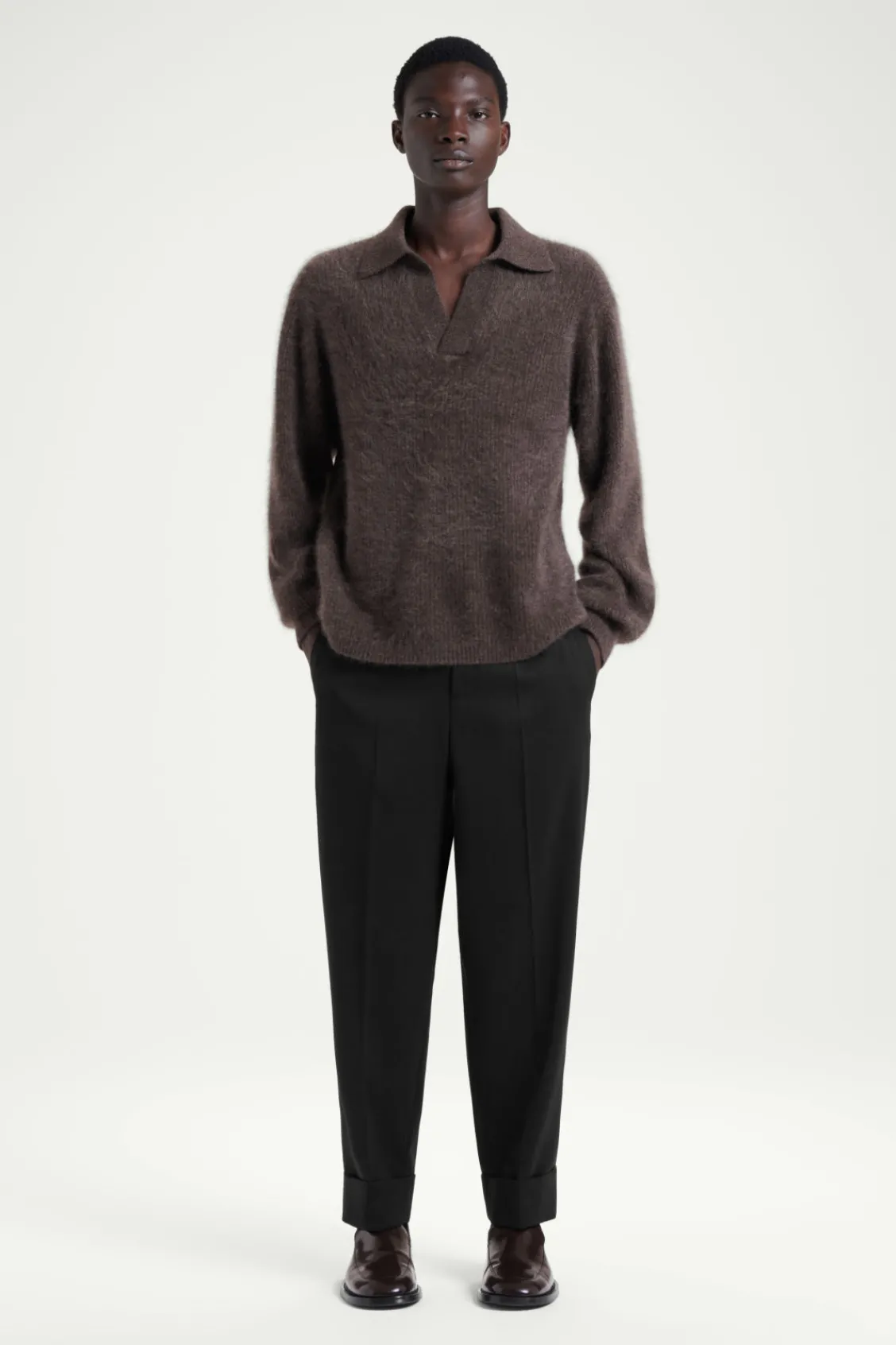 COS THE FOLD-UP TAPERED PANTS- Suits & Tailoring | Pants