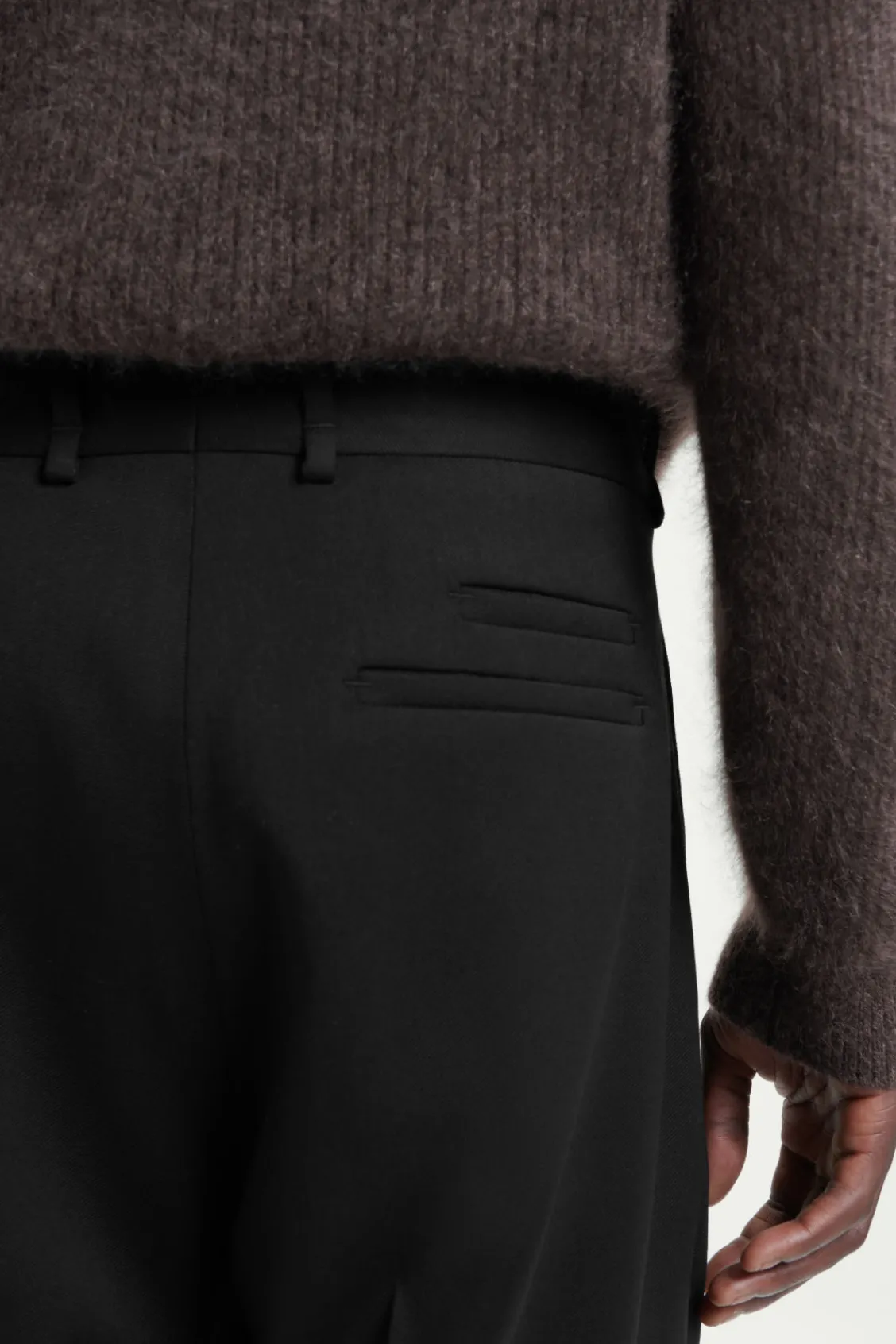 COS THE FOLD-UP TAPERED PANTS- Suits & Tailoring | Pants