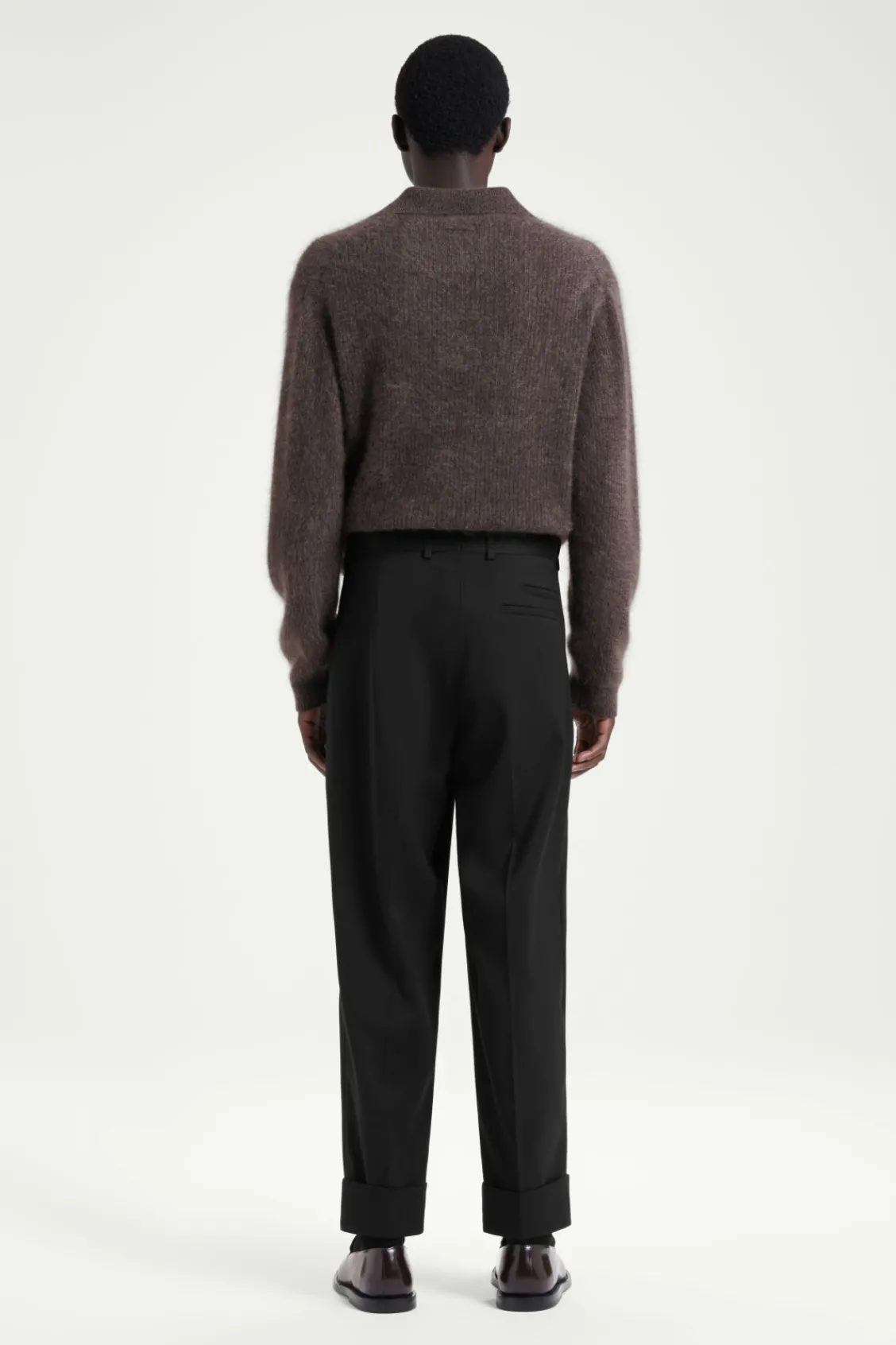 COS THE FOLD-UP TAPERED PANTS- Suits & Tailoring | Pants